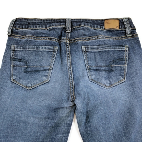American Eagle Stretch Skinny Jeans Size 4 Short - Picture 7 of 8